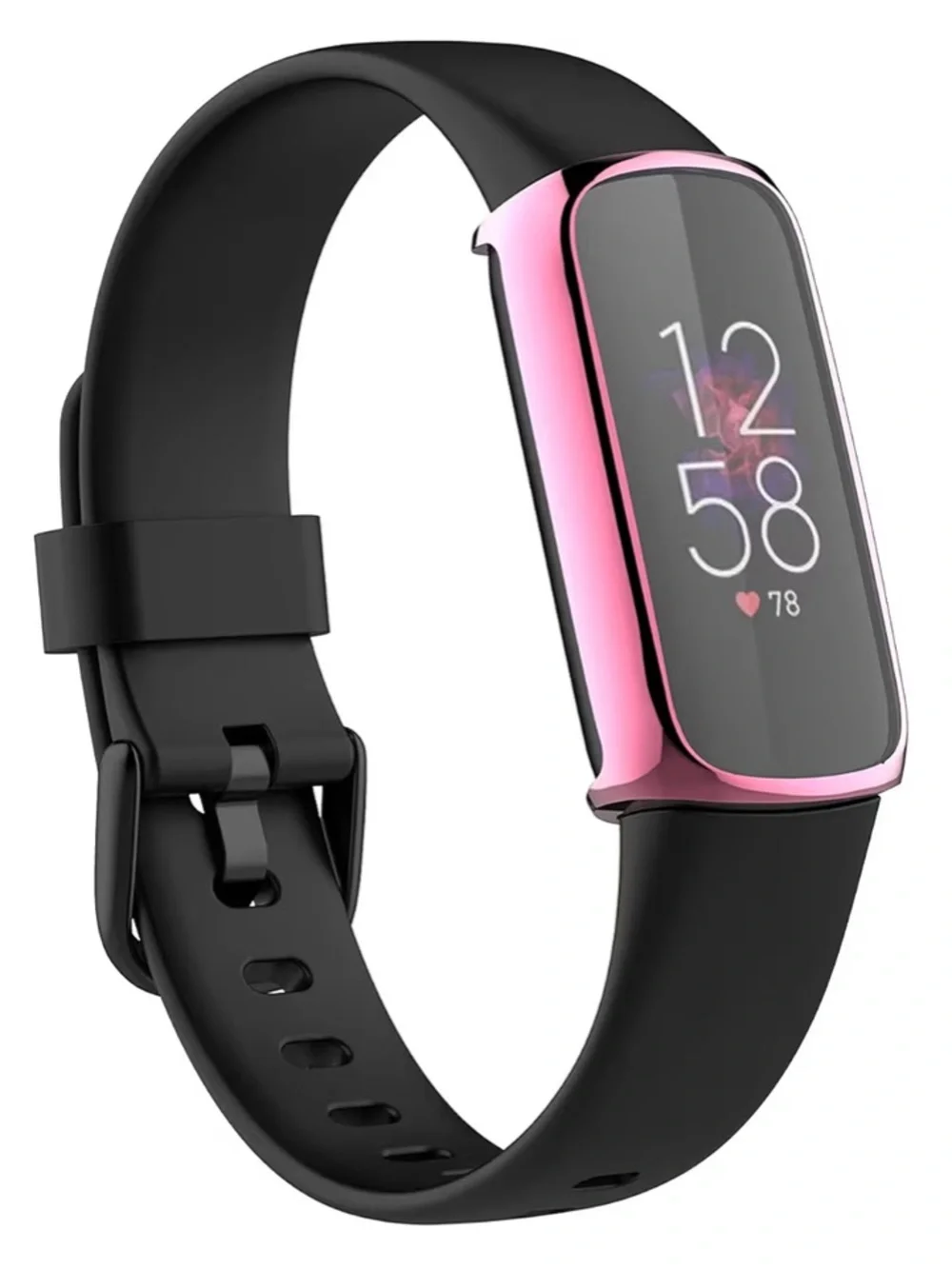 5 for $25! 4 Pack! Screen Protector Cases Compatible w/ Fitbit Luxe Smartwatch!